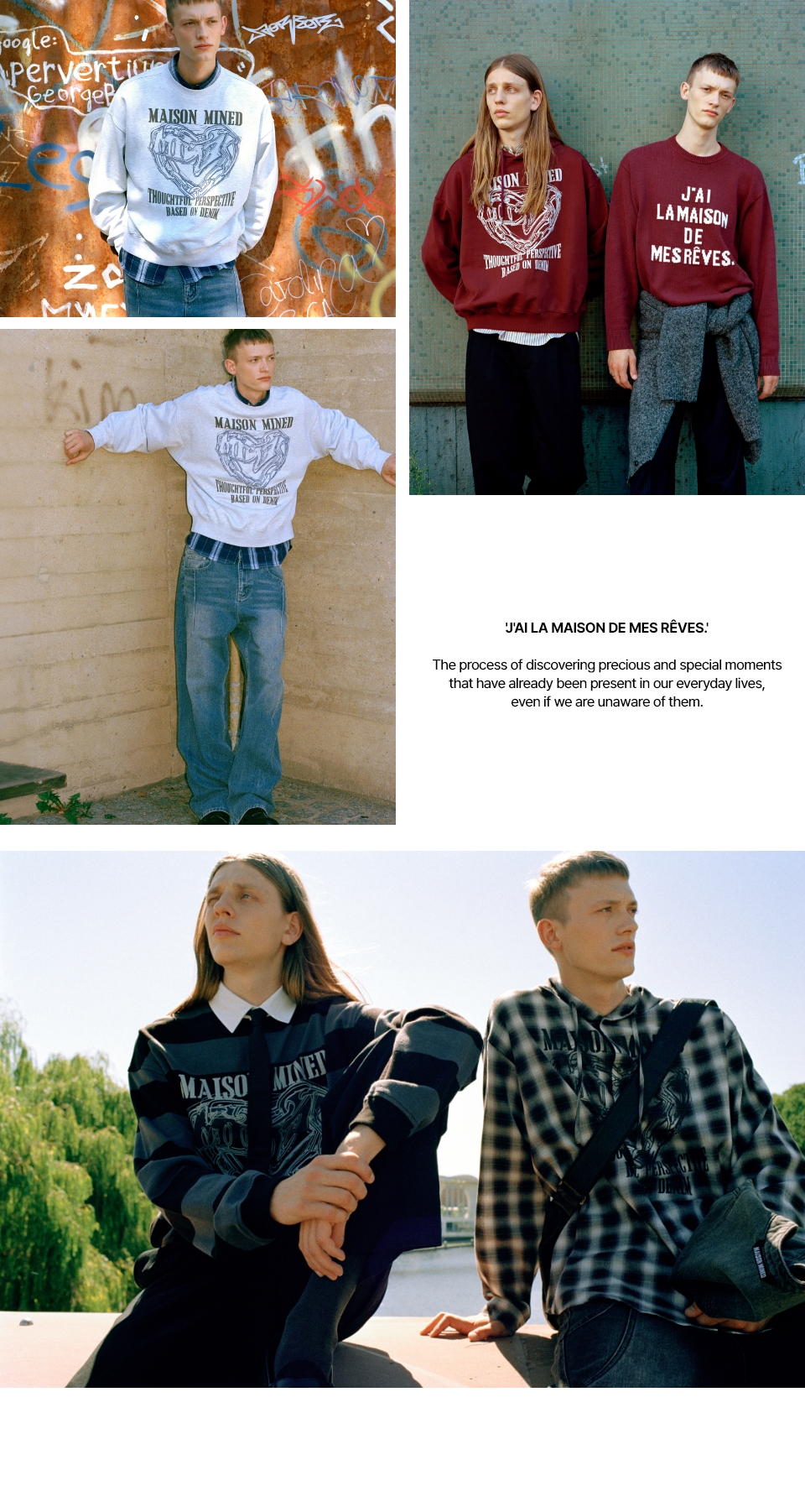메종미네드 OUTER - BLACK COATING DENIM TRUCKER