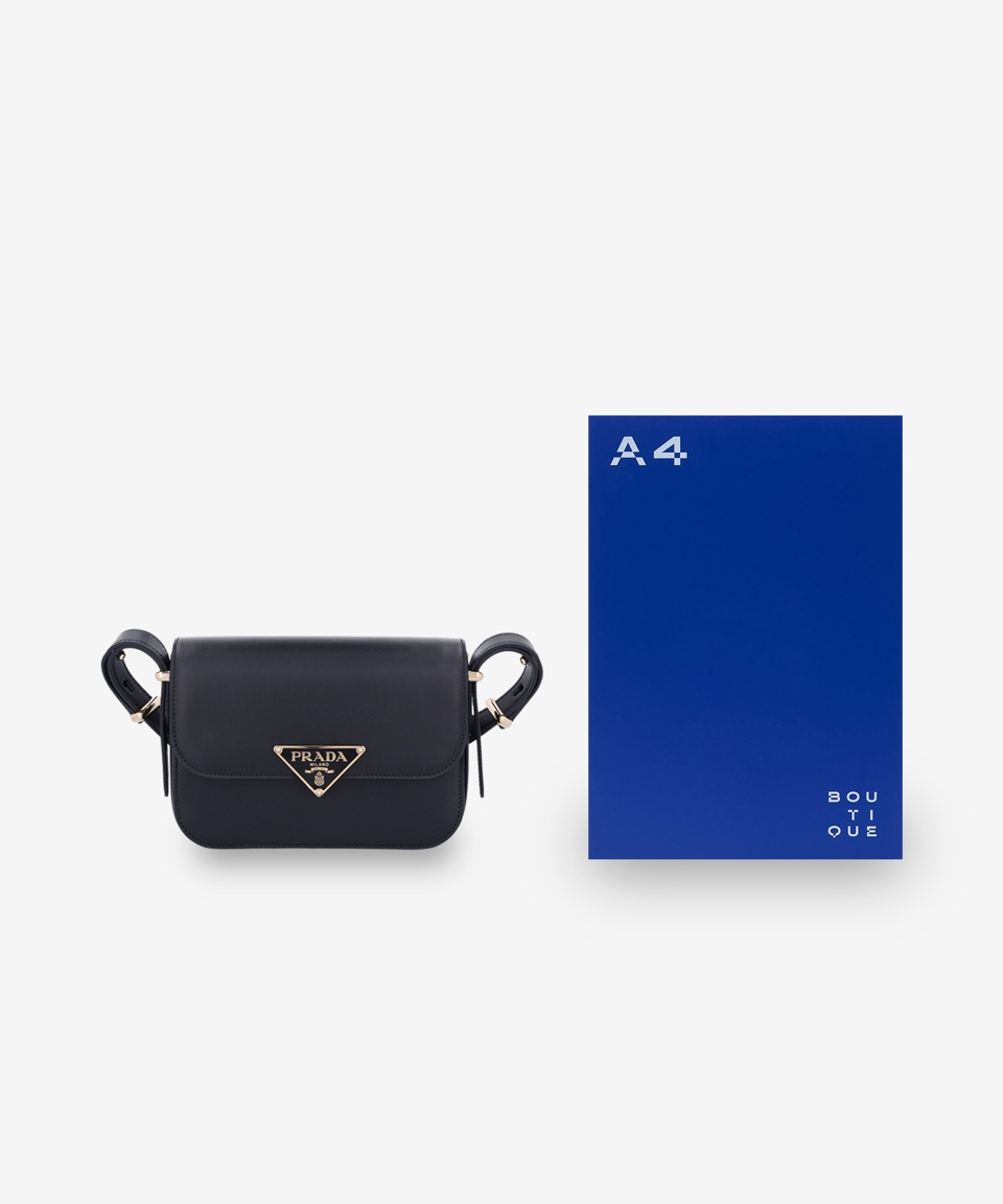MUSINSA | PRADA ARKE SHOULDER BAG - BLACK / 1BD375ASKF0002