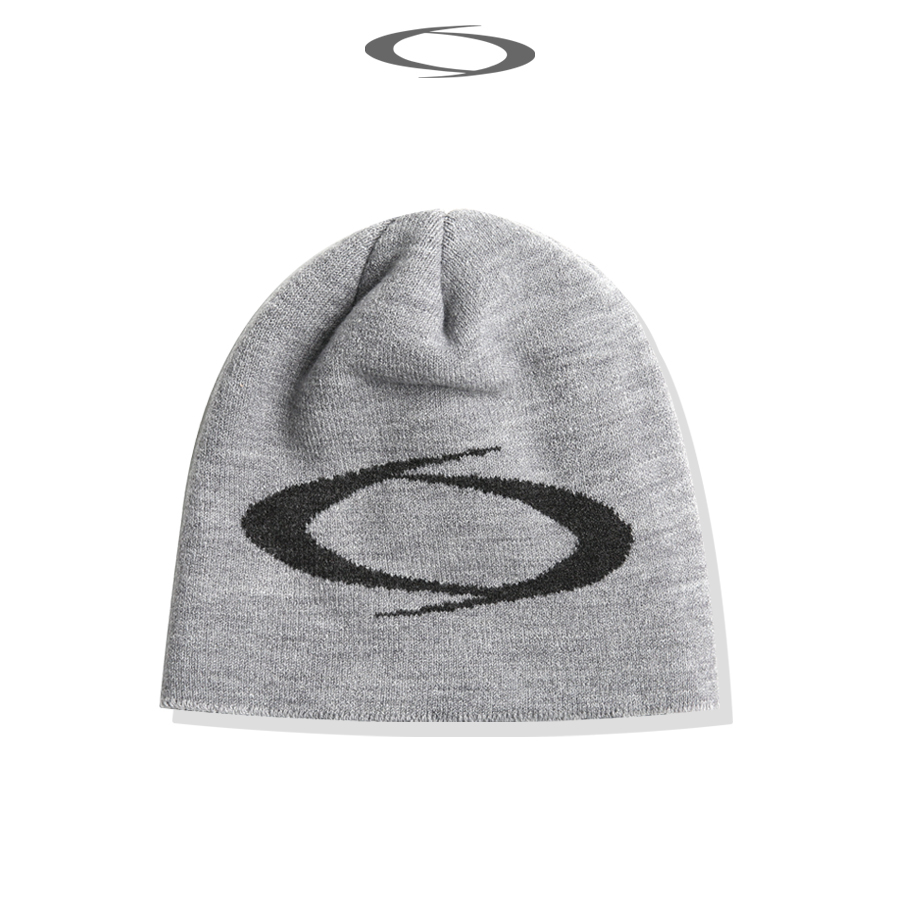 PIXEL LOGO BEANIE - 2 COLORS GREY