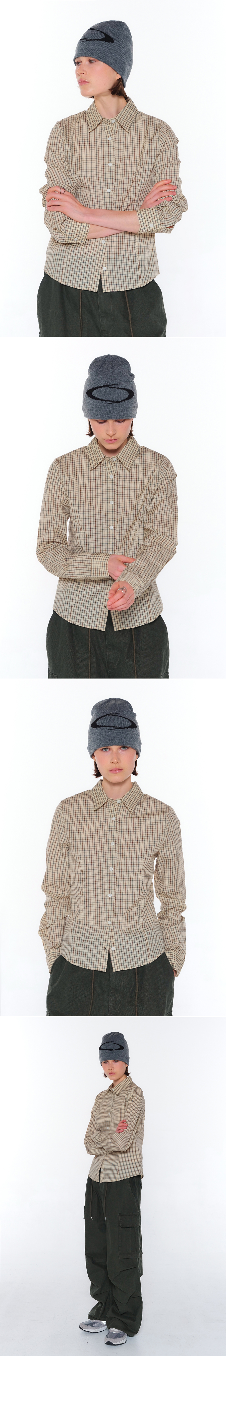 PIXEL LOGO BEANIE - 2 COLORS BLACK