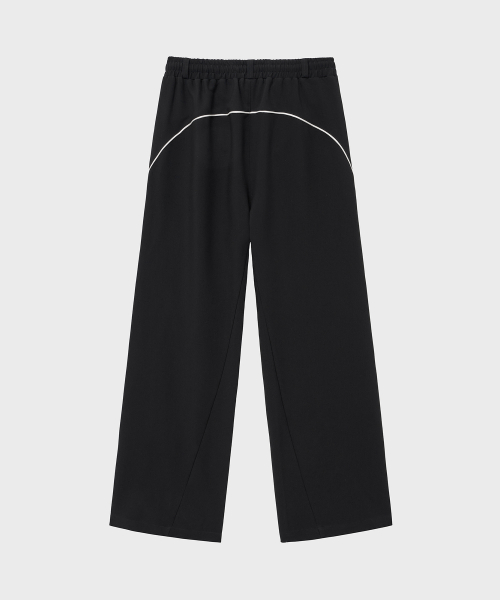 Спортивные брюки с кантом (Black)