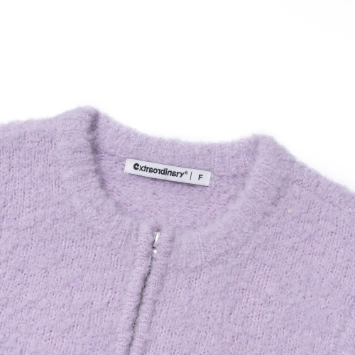 BOUCLE CARDIGAN фиолетовый