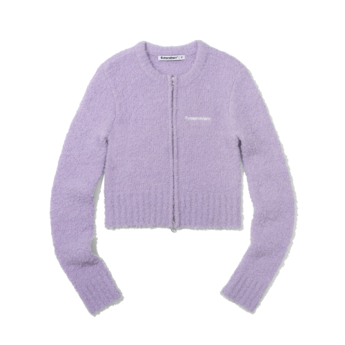 BOUCLE CARDIGAN фиолетовый