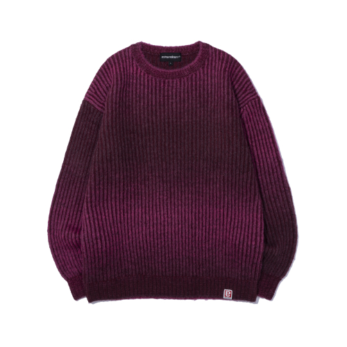 GRADIENT SWEATER WINE
