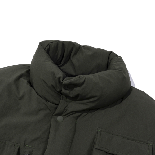 MULTI POCKET DOWN JUMPER KHAKI