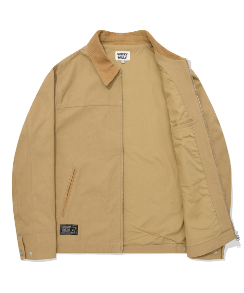 Вельветовая рабочая куртка Beige