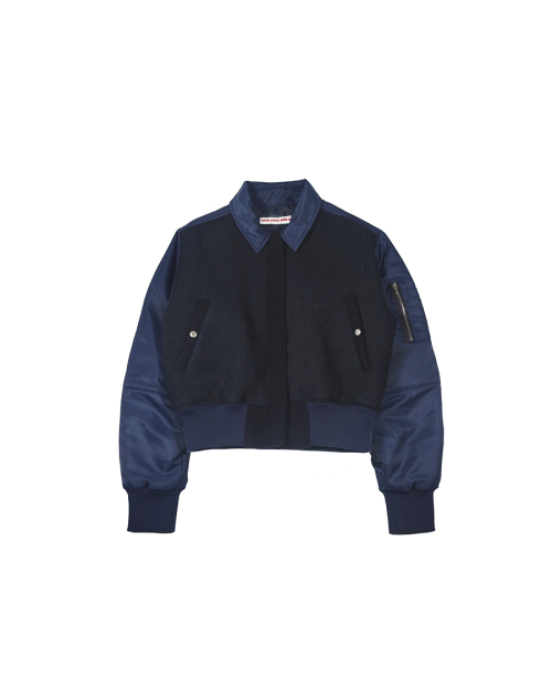 CRUMBLE BOMBER Navy