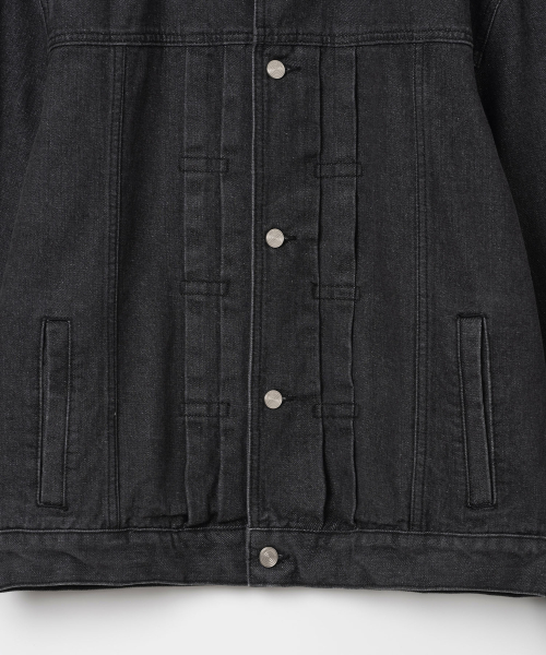 Мягкая джинсовка double [Washed Black]