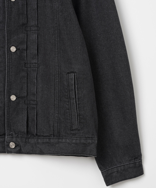 Мягкая джинсовка double [Washed Black]