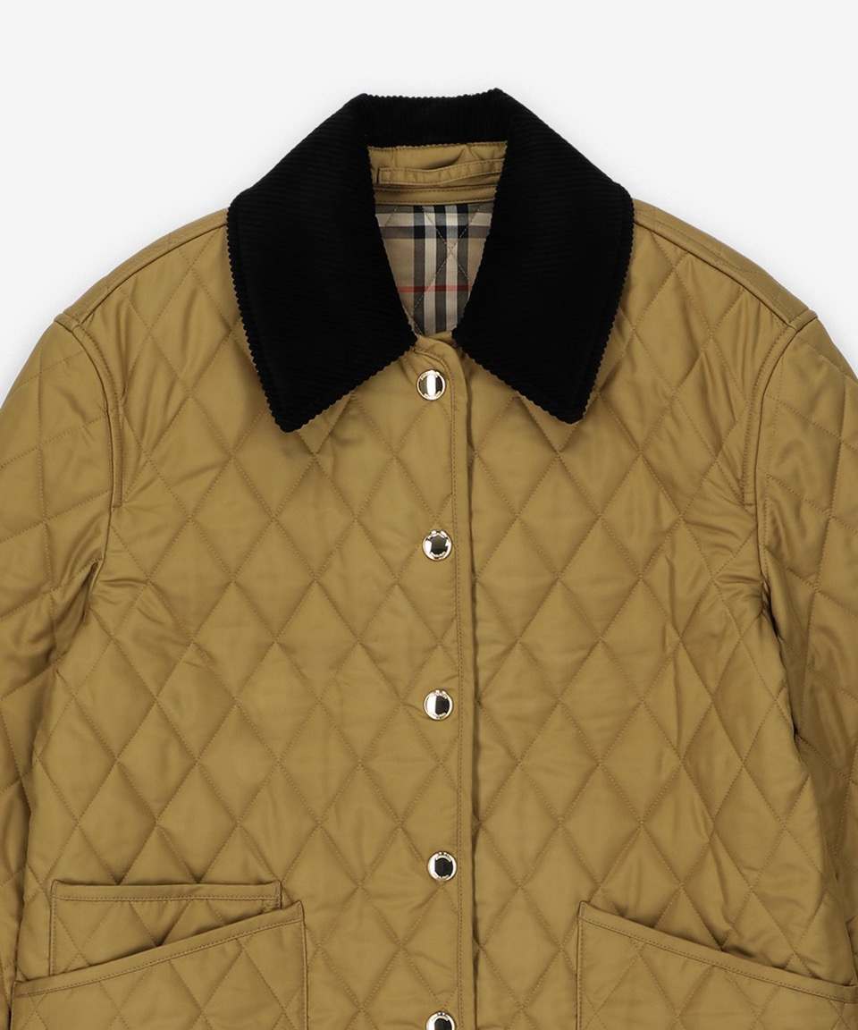 【関税＆送料込み】Burberry Diamond-Quilted Jacket Burberry Diamond Quilted Jacket | Saks Fifth Avenue