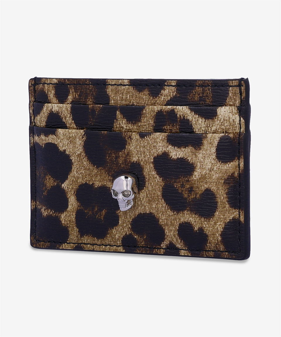 ★alexander mcqueen★ Skull Card Holder Leopard 632038DYTC48 MUSINSA公式 | ALEXANDER McQUEEN Skull Card Holder - Leopard