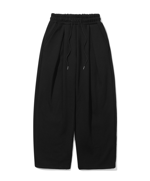 Длинные плотные широкие брюки EL с двумя защипами (2Color)