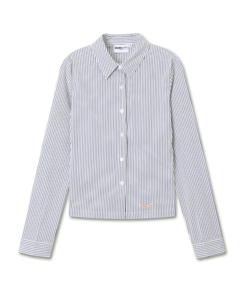 STRIPE SLIM FIT SHIRTS Кремовый
