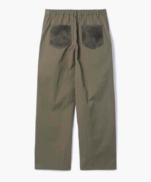 Снэп двойное колено Carpenter брюки — Brown