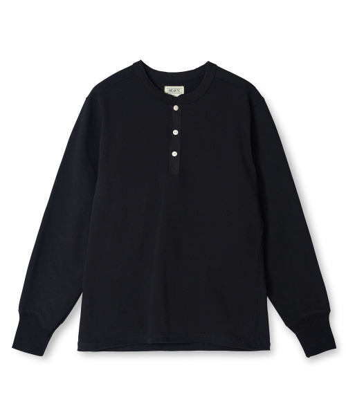 Henley лонгслив — Black