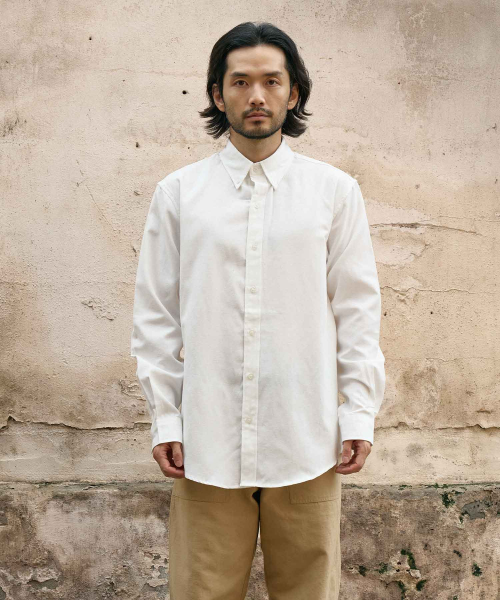 Оксфордская рубашка_White