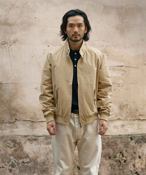 Harrington куртка — Beige
