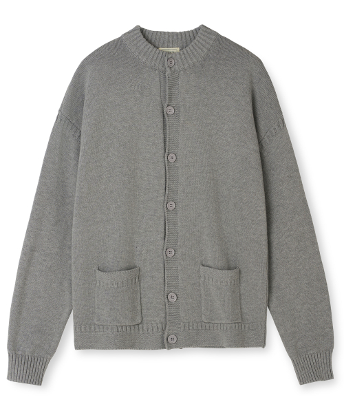 Тяжелый кардиган рыбака_Grey