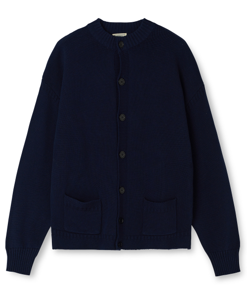 Плотный кардиган fisherman_Navy