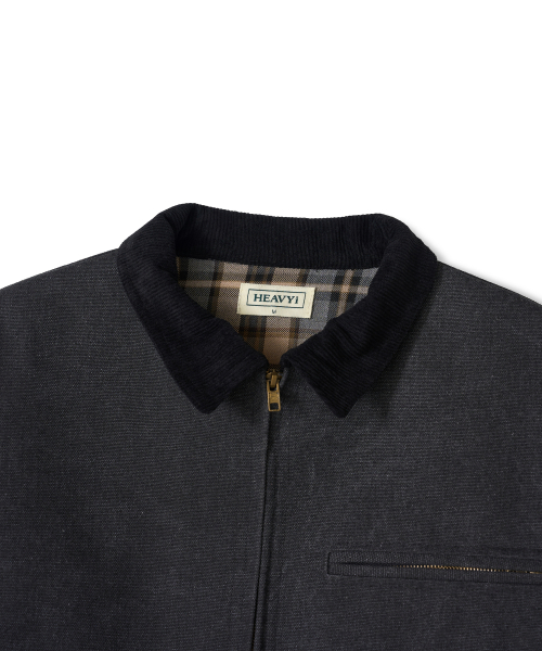 Heavy Cotton рабочая куртка — Black