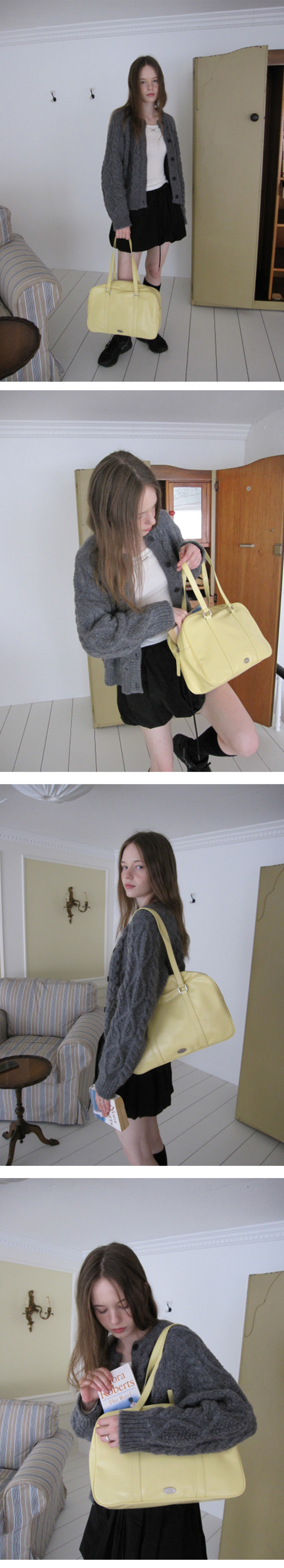 ★dumaro★ Journey long shoulder bag yellow MUSINSA | DUMARO Journey Long Shoulder Bag / Yellow