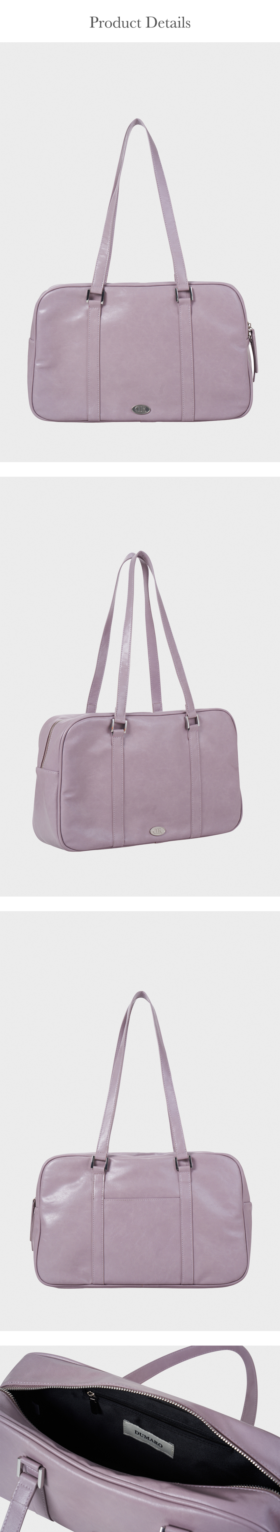 ★dumaro★ Journey Big Shoulder Bag Lavender MUSINSA | DUMARO Journey Big Shoulder Bag / Lavender