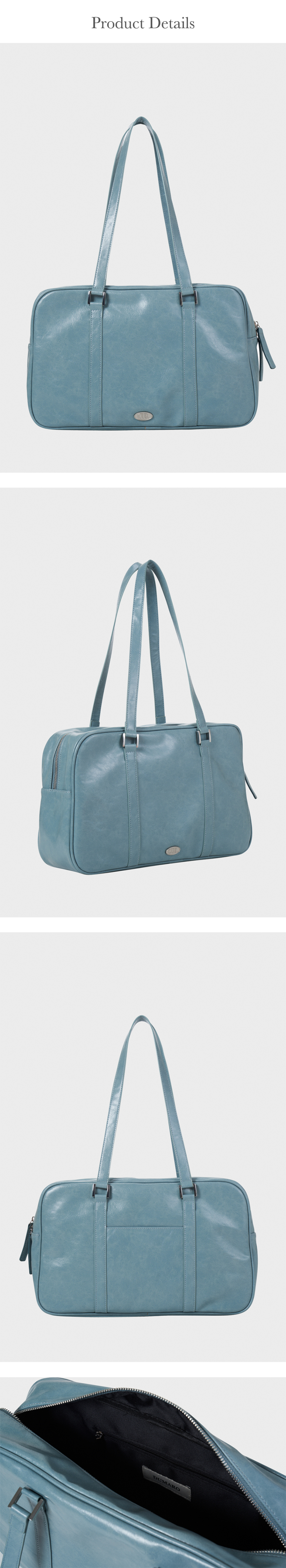 ★dumaro★ Journey Long Shoulder Bag Blue MUSINSA公式 | DUMARO Journey Big Shoulder Bag / Blue