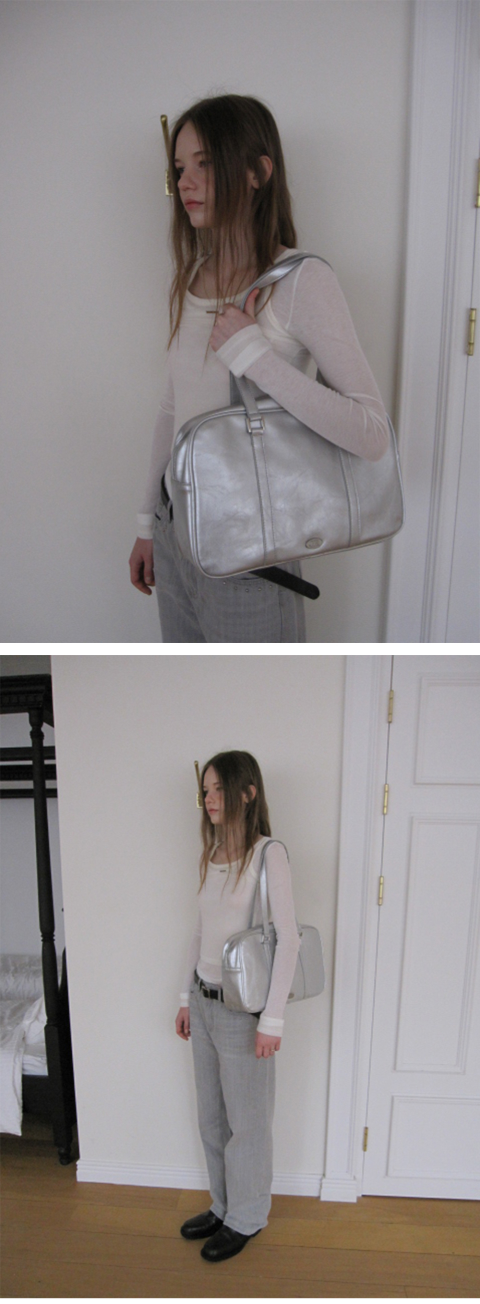 ★ dumaro★ Journey Big Shoulder Bag Silver Journey Big Sho MUSINSA | DUMARO Journey Big Shoulder Bag / Silver