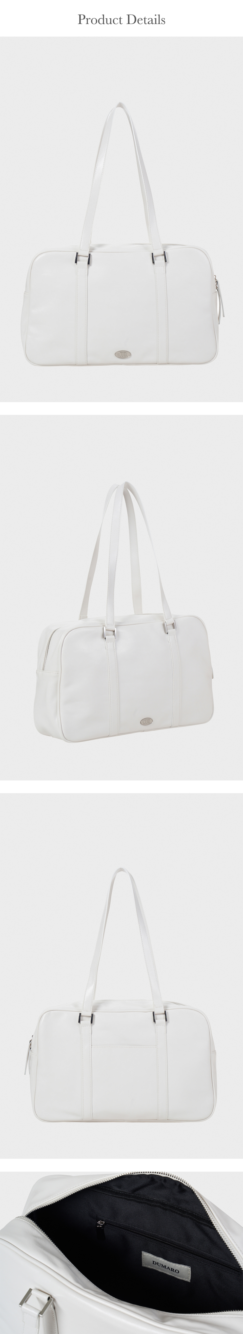 ★dumaro★ Journey shoulder bag ivory MUSINSA | DUMARO Journey Big Shoulder Bag / Ivory