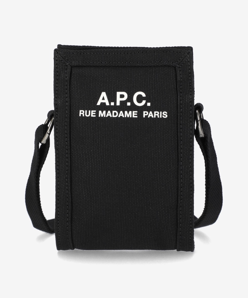 MUSINSA | A.P.C. RECUPATION POUCH CROSSBODY - BLACK
