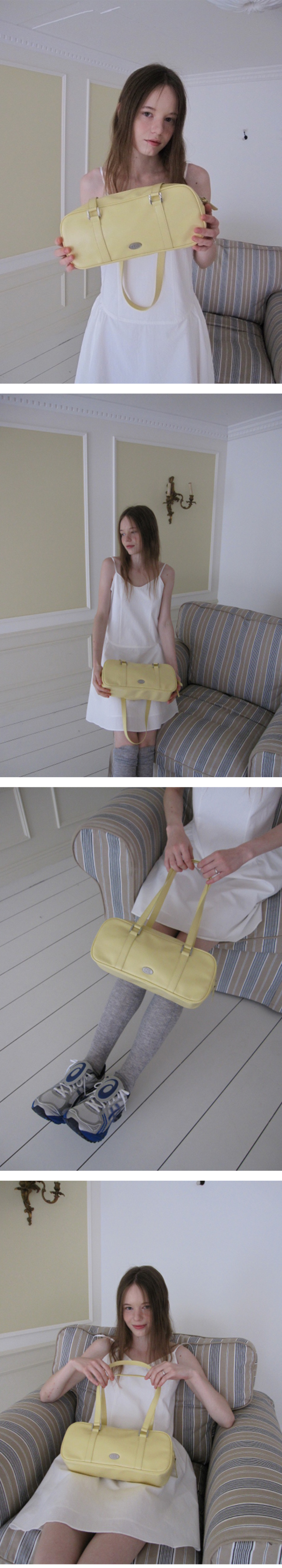 ★dumaro★ Journey long shoulder bag yellow MUSINSA | DUMARO Journey Long Shoulder Bag / Yellow