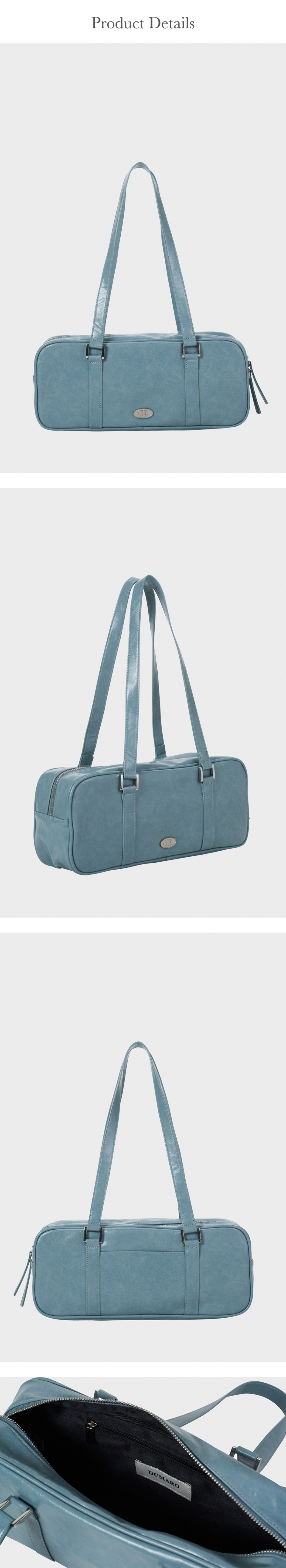 ★dumaro★ Journey Long Shoulder Bag Blue MUSINSA | DUMARO Journey Long Shoulder Bag / Blue