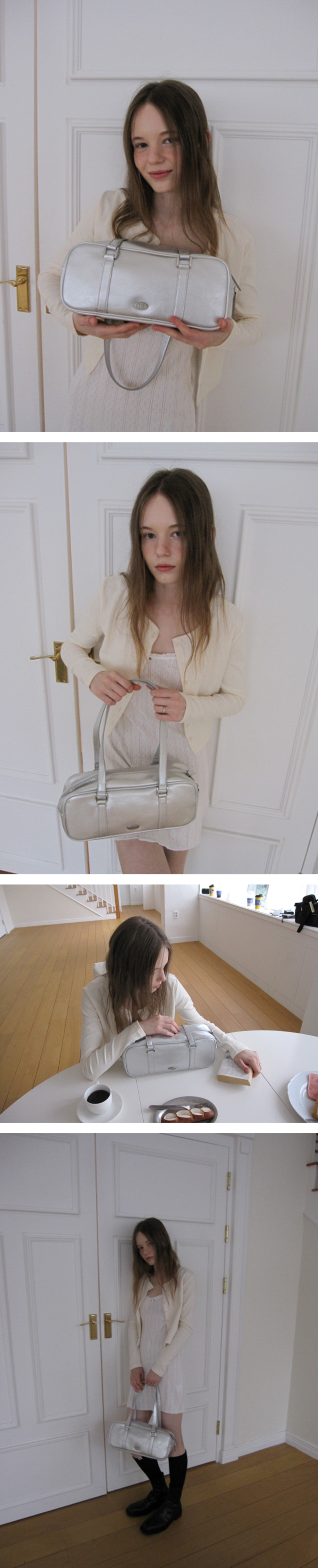 ★dumaro★ Journey Long Shoulder Bag Silver MUSINSA | DUMARO Journey Long Shoulder Bag / Silver