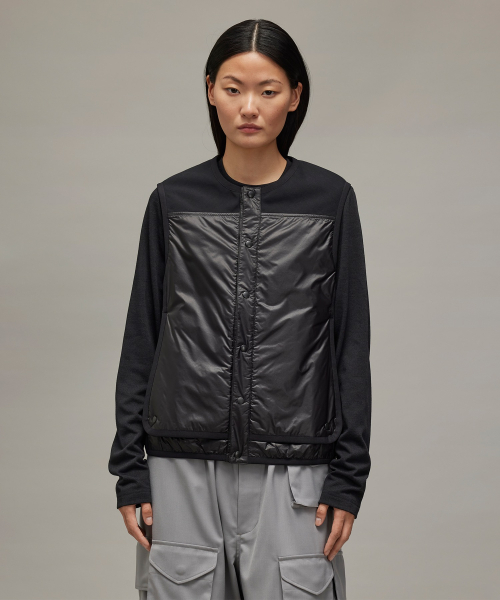 (W) Жилет-подстежка черный LINER VEST BLACK