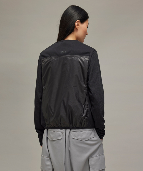 (W) Жилет-подстежка черный LINER VEST BLACK