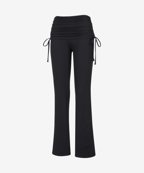 Elplex Rib Shirring оверлейд брюки-клёш буткат FW Ver