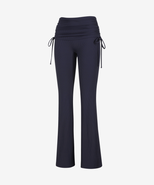 Elplex Rib Shirring оверлейд брюки-клёш буткат FW Ver