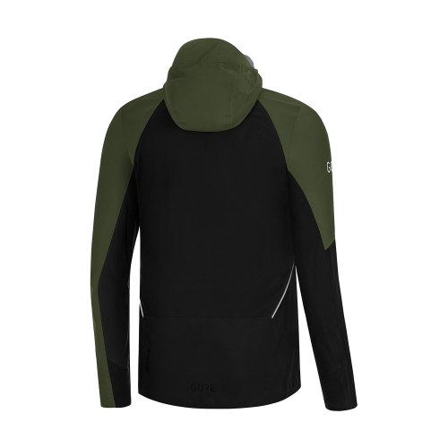 Ветровка R7 Facial Windstopper — Black Utility Green (мужская)