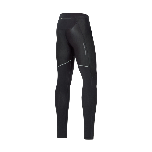 R3 Parcial Windstopper тайтсы — Black (мужские) 7/8 ветрозащитные