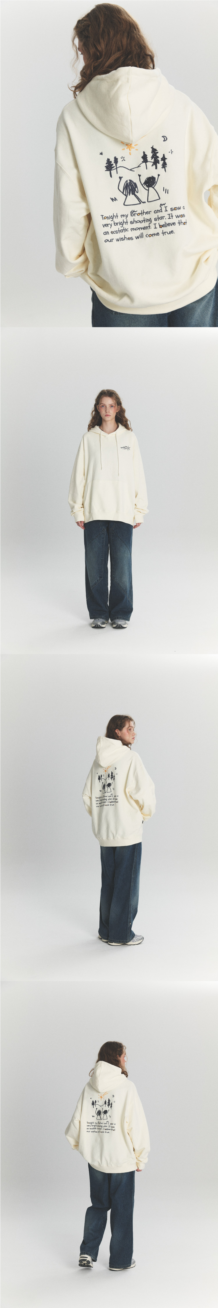 【CPGN STUDIO】24FW★ Happy Memory Embroidered Hoodie MUSINSA | CPGN STUDIO Happy Memory Embroidered Hoodie Cream