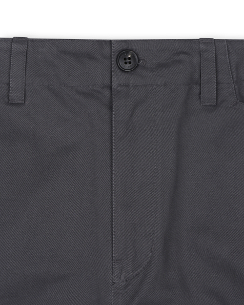 [BESLOW X DERRICK] Брюки карго COTTON TWILL CHARCOAL