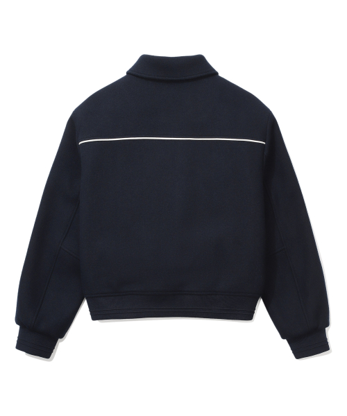 Женский шерстяной бомбер Navy