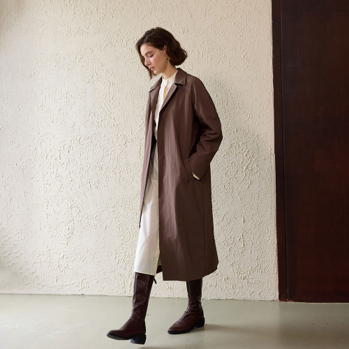 YY_British casual trench coat