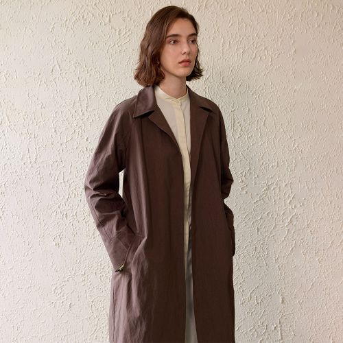 YY_British casual trench coat