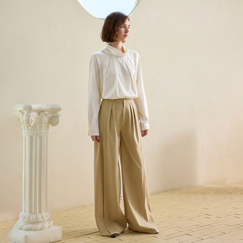 YY_Commuter wide-leg pants_4color