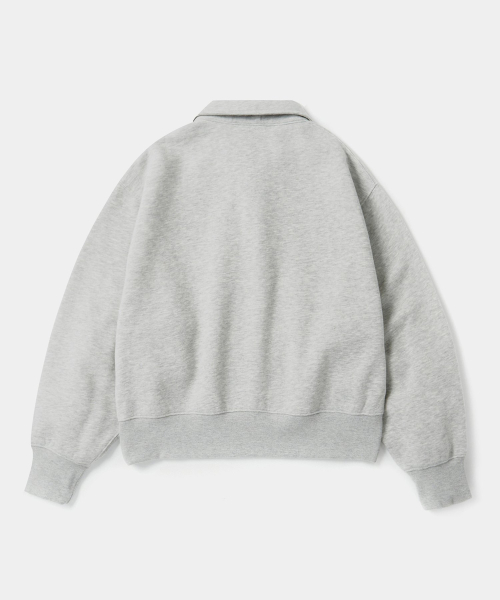 SIG ARCH LOGO WOMEN FLEECE H/ZIP SWEATSHIRTS Mсерый