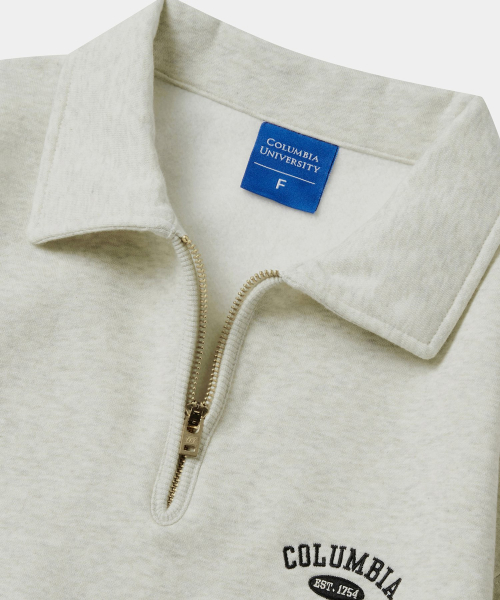 Флисовый анорак SIG ARCH LOGO WOMEN FLEECE H/ZIP SWEATSHIRTS Yellow Oatmeal