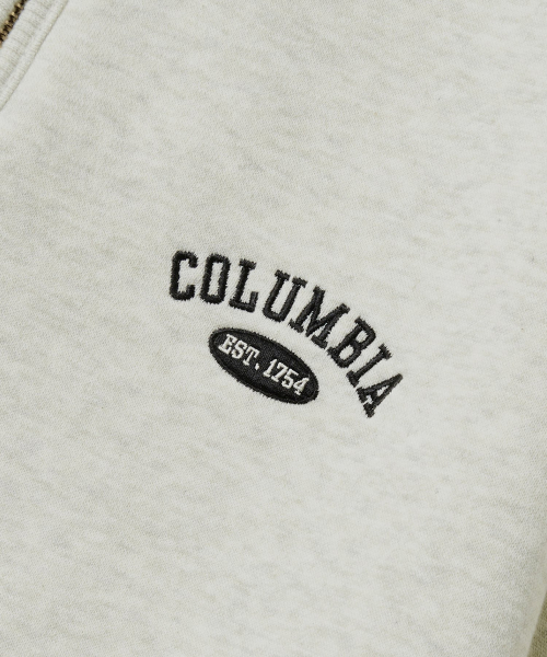 Флисовый анорак SIG ARCH LOGO WOMEN FLEECE H/ZIP SWEATSHIRTS Yellow Oatmeal