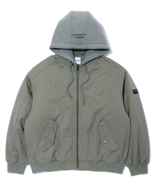 Куртка-авиатор с патчем KHAKI (MP1JU015-048)