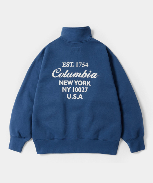 Свитшот CU BIG SCRIPT TERRY H/ZIP SWEATSHIRTS French Blue